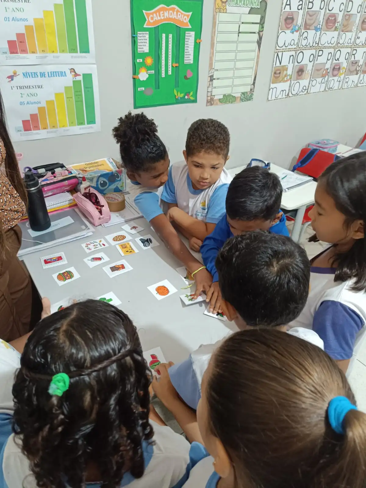 Ação do PSE na Escola Municipal Félix Soares 📚🍎