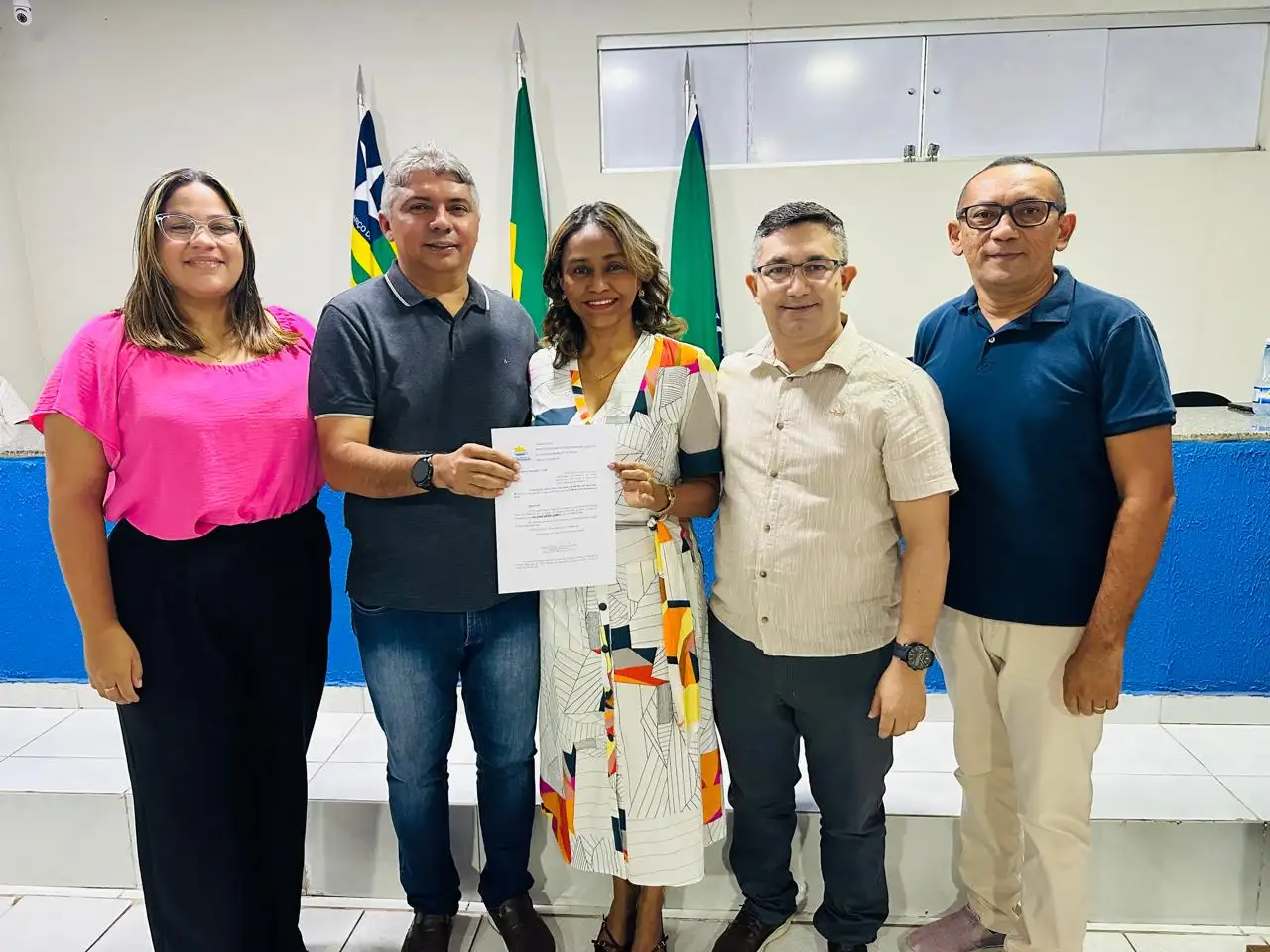 Foto 11 – 📄 Entrega de Portarias aos Profissionais da Saúde 👩⚕️👨⚕️