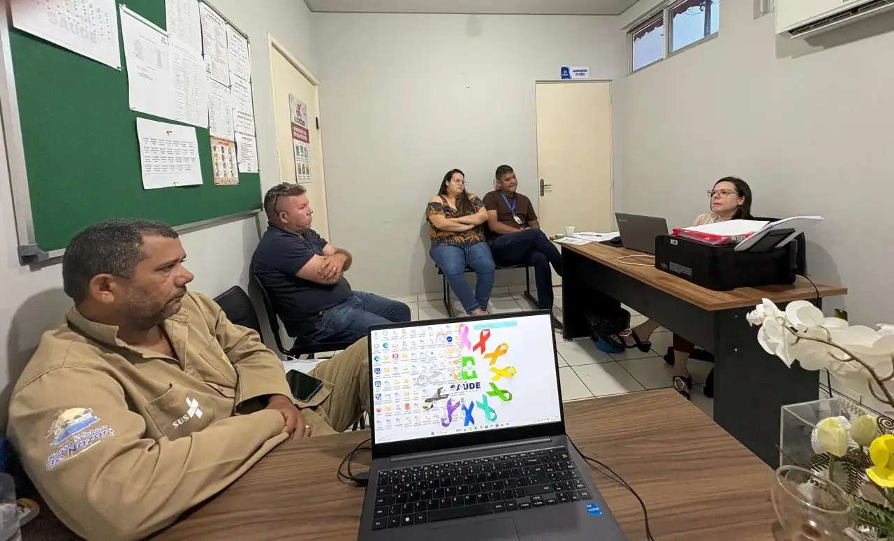 Foto 1 – Reunião do Conselho Municipal de Saúde .