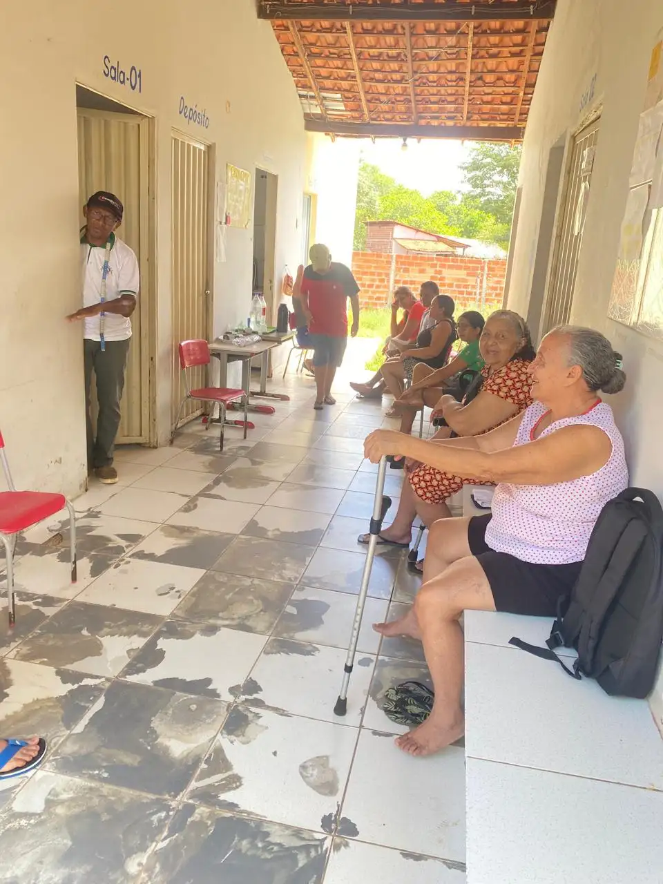 Foto 1 – Atendimento Itinerante – Equipe 02