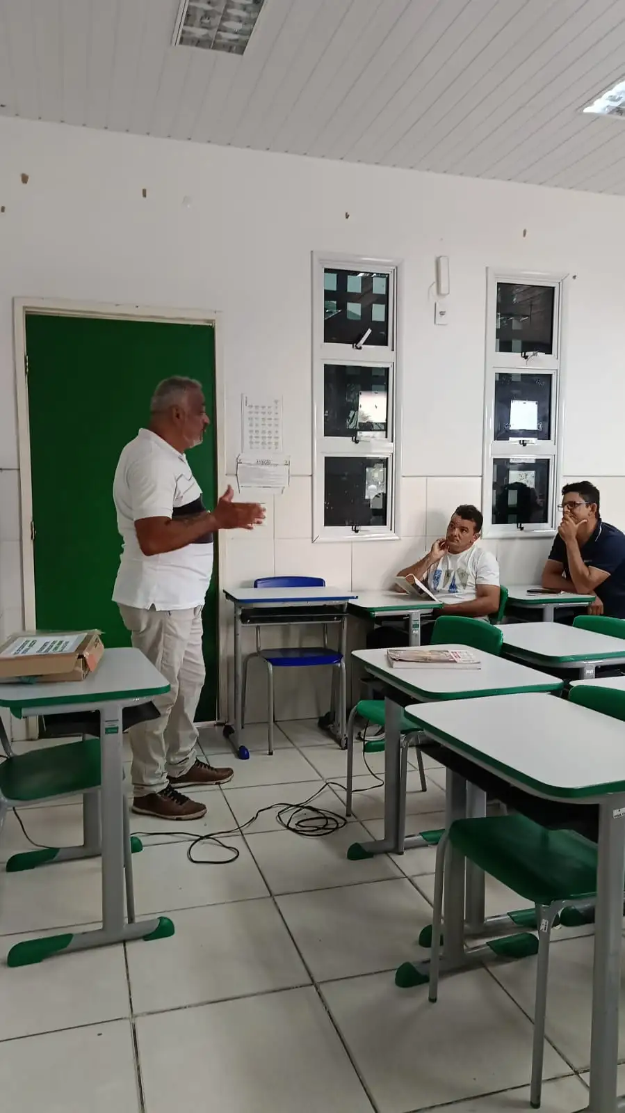 Foto 4 – capacitação para a condução de ambulâncias