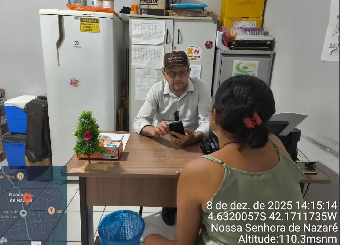 Foto 1 – Atendimento veterinário gratuito para a população.