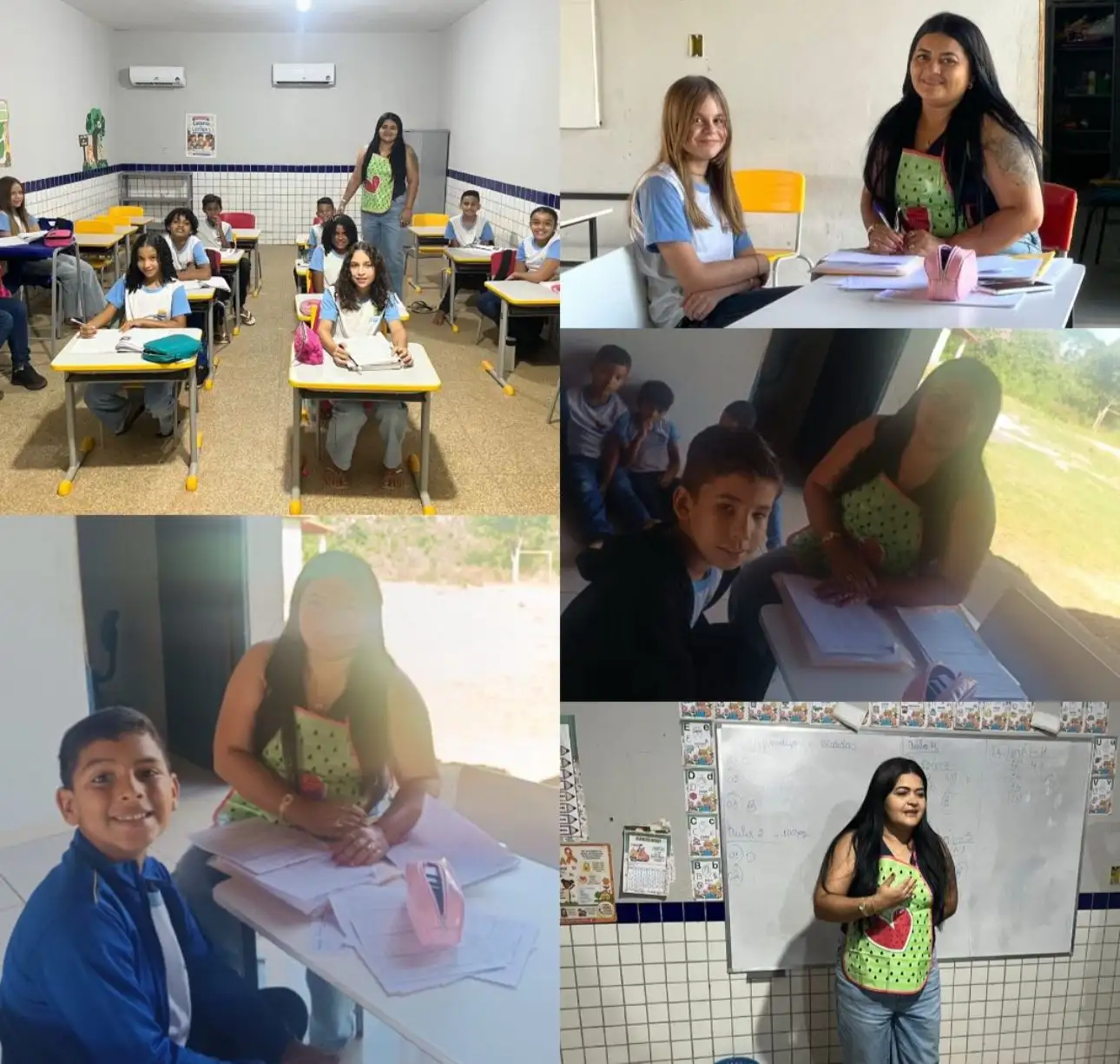 PSE realiza avaliação alimentar e palestra sobre alimentação saudável na Escola Municipal Filomena Braga e Silva .