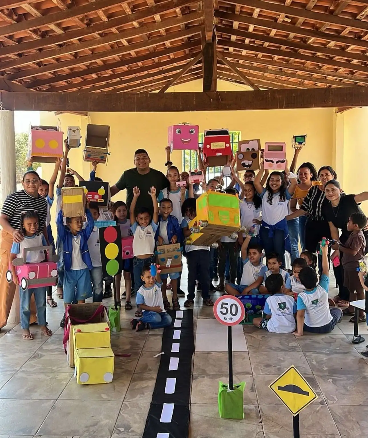 Educação para o Trânsito na Escola Félix Soares