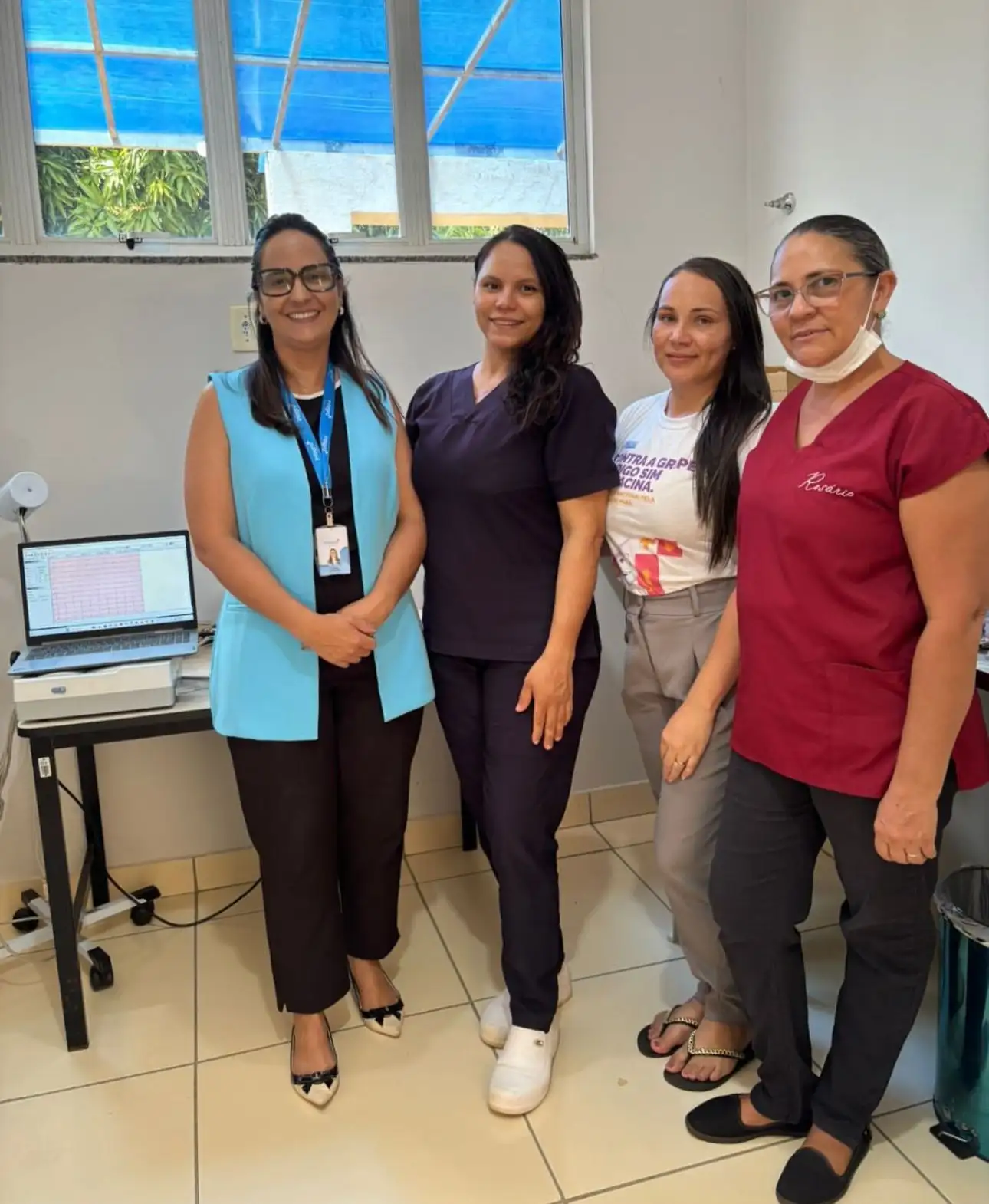 Treinamento de Eletrocardiograma é concluído na UBS Luiz Cardoso da Silva pelo Programa Piauí Saúde Digital
