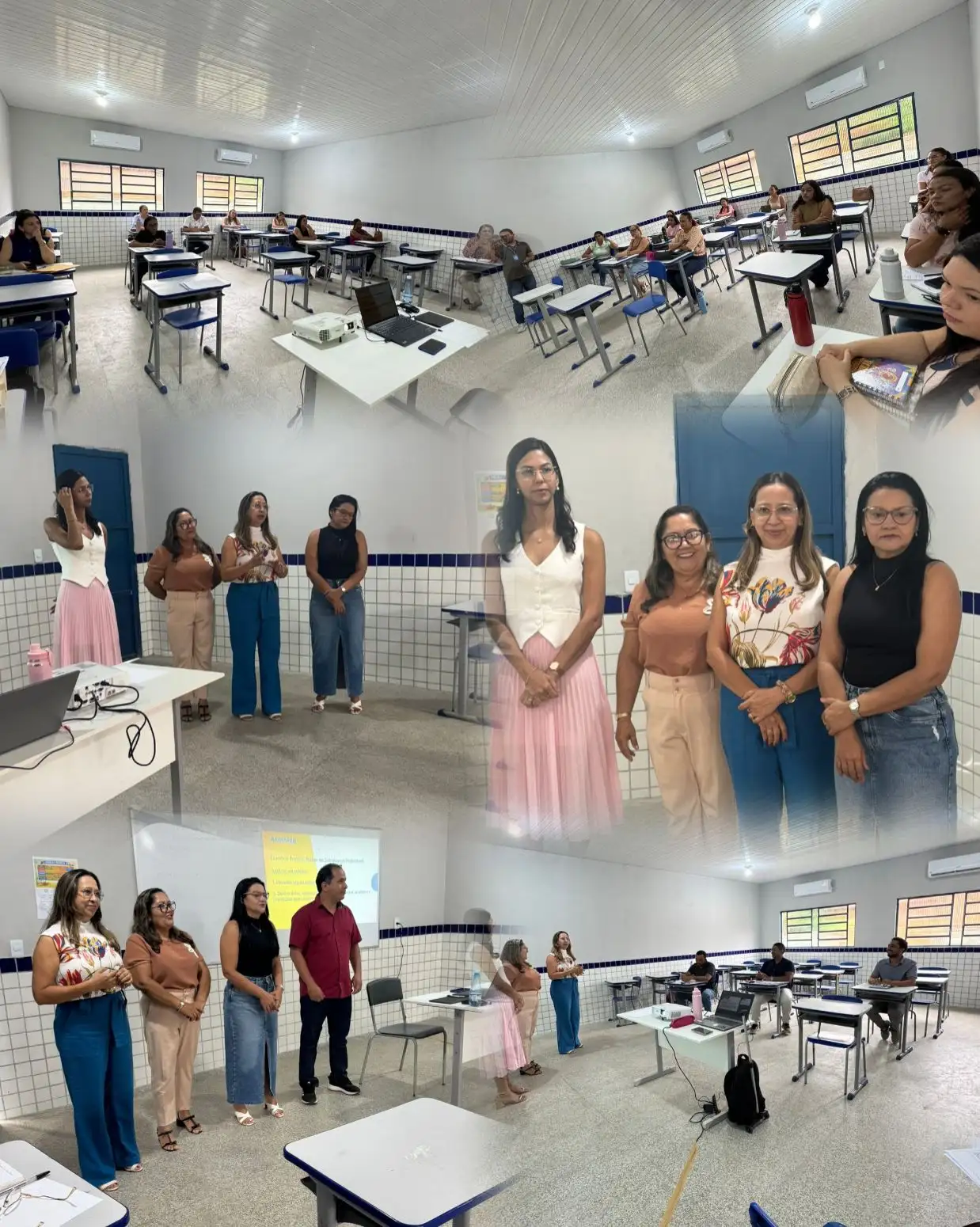 Primeira formação da Educar .