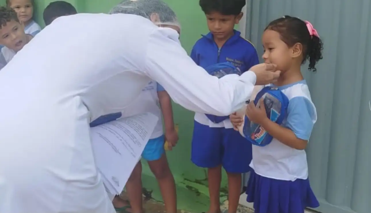 Foto 2 – Saúde Bucal nas Escolas 🦷