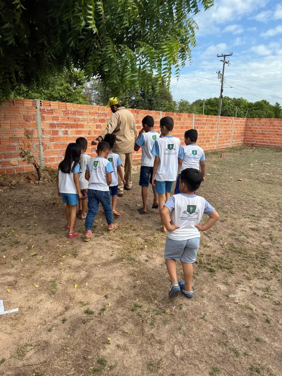 Foto 1 – Avaliação Antropométrica nas Escolas📏