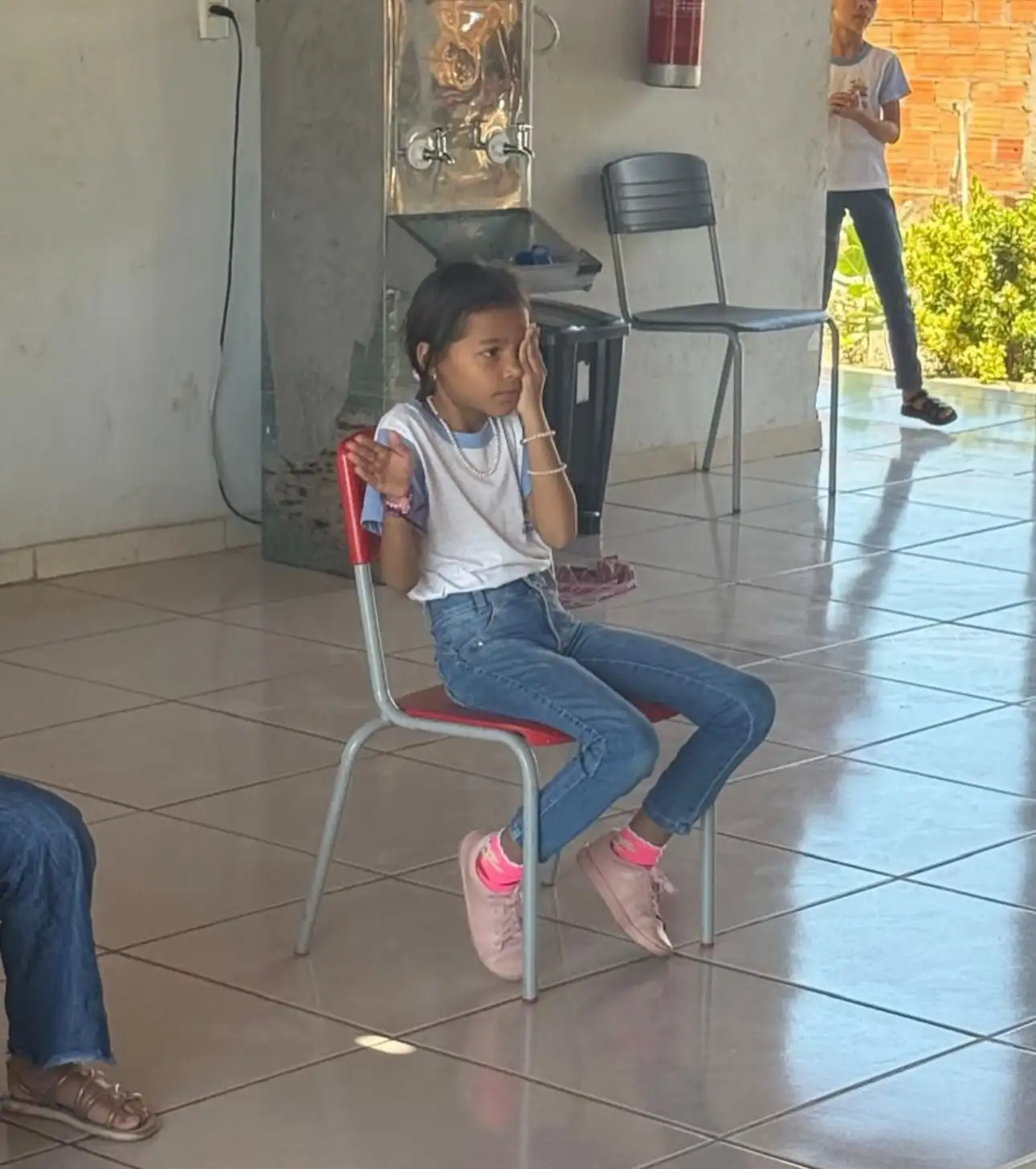 Foto 3 – Ações de Saúde Ocular fortalecem cuidado e prevenção nas escolas municipais .
