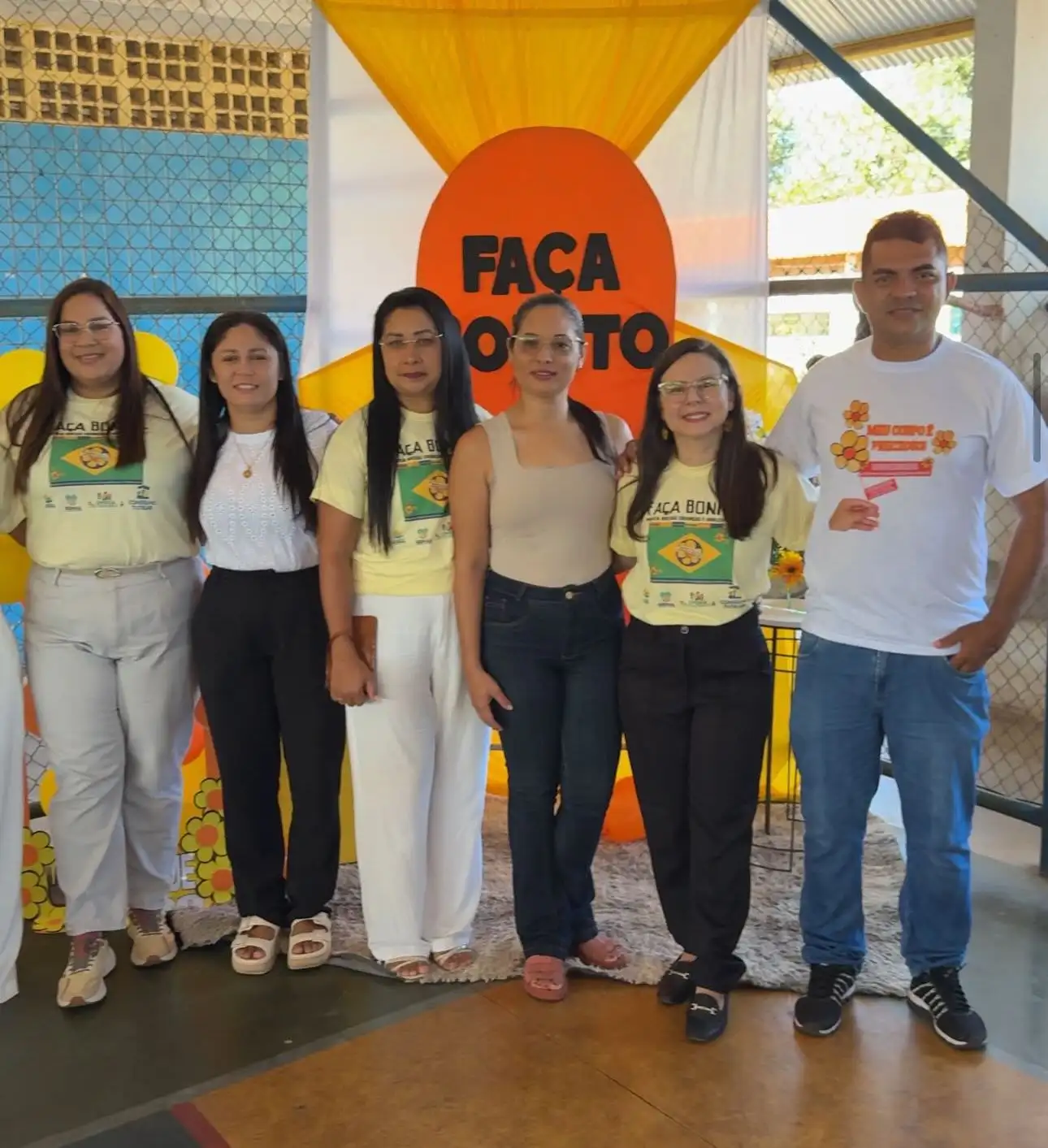 Foto 1 – Secretaria de Saúde Participa de Mobilização do Maio Laranja em Defesa das Crianças e Adolescentes.