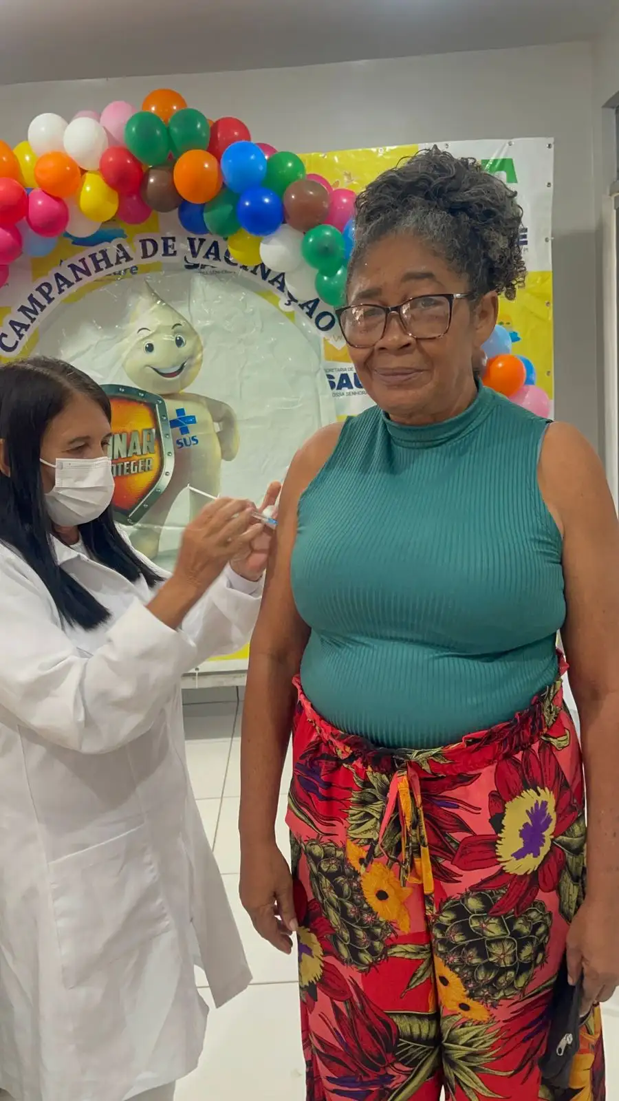 Foto 1 – Dia D de Vacinação contra a Influenza e HPV🦠