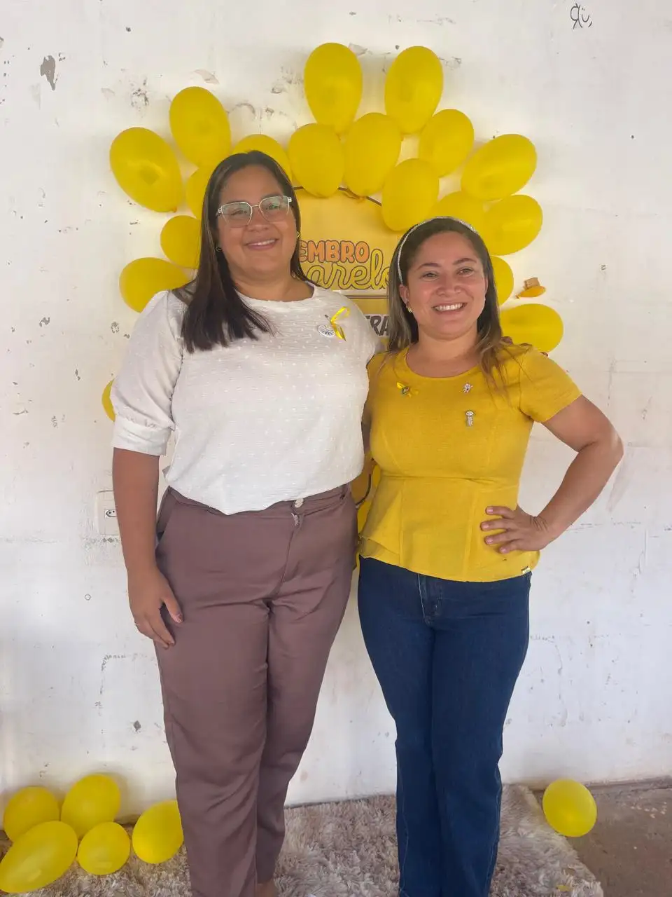 Foto 7 – Setembro Amarelo no CAPS Consorciado de Cocal de Telha, Nossa Senhora de Nazaré e Boa Hora