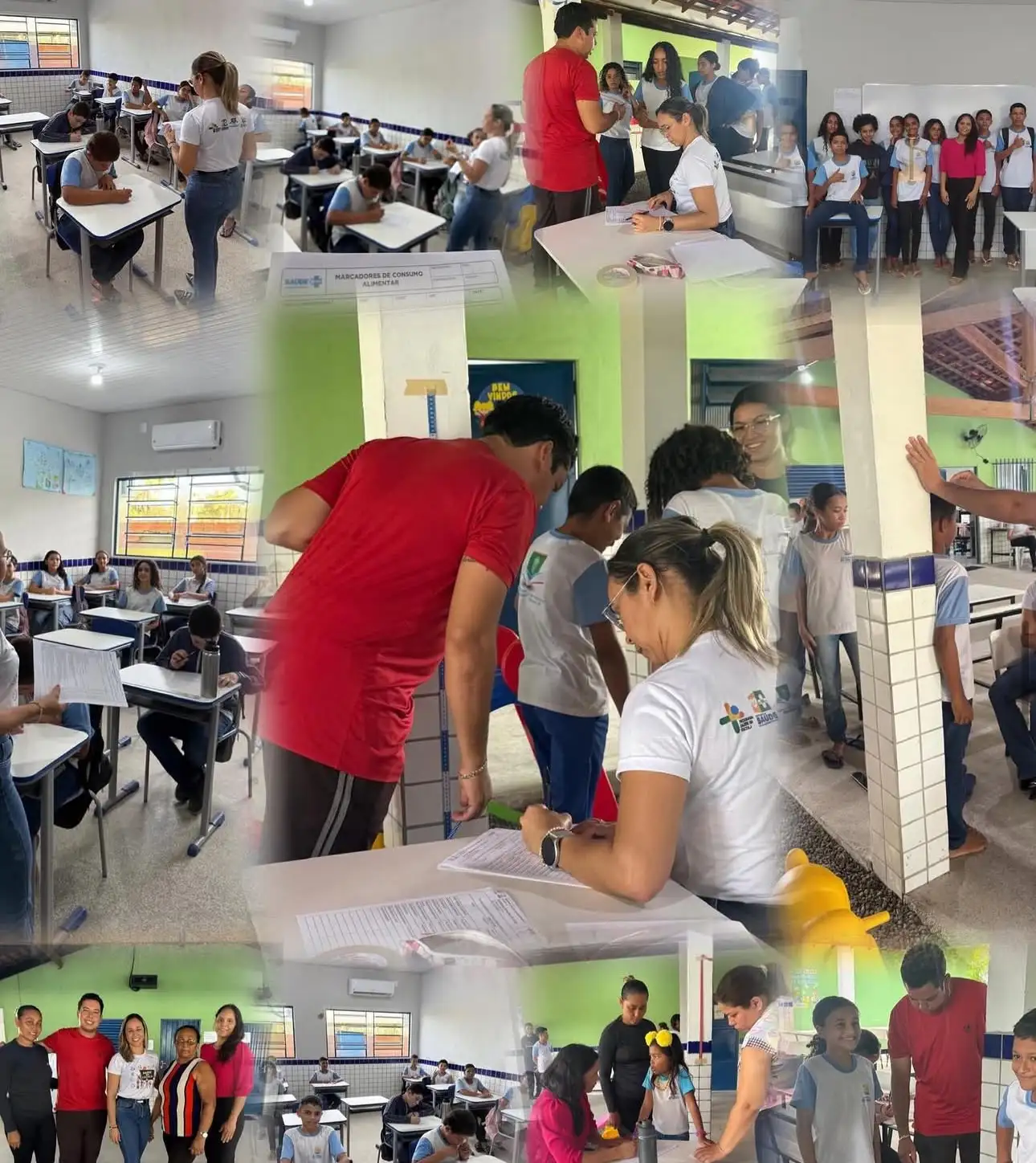 Foto 1 – Saúde na Escola: cuidando do presente e construindo um futuro mais saudável .