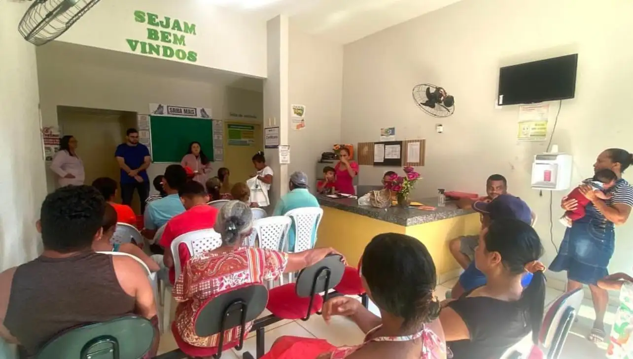 Foto 1 – Educação em Saúde: Prevenção ao Câncer Colorretal 🎗️👩⚕️