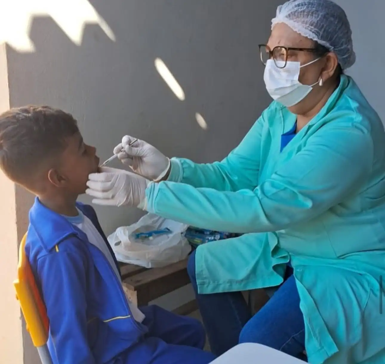 Foto 2 – Saúde Bucal na Escola: Prevenção e Sorrisos Saudáveis