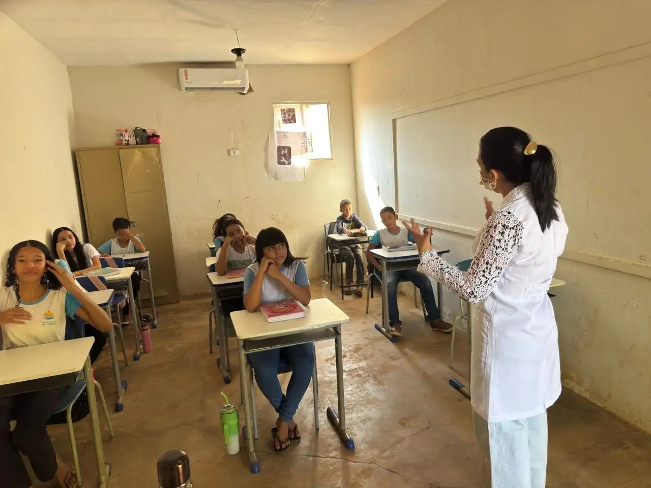 Foto 4 – 🪥 Saúde Bucal na Escola Dácio Bona: promovendo hábitos saudáveis e sorrisos mais felizes