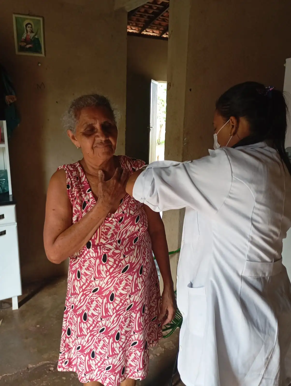 Foto 1 – Início da Campanha de Vacinação contra a Influenza