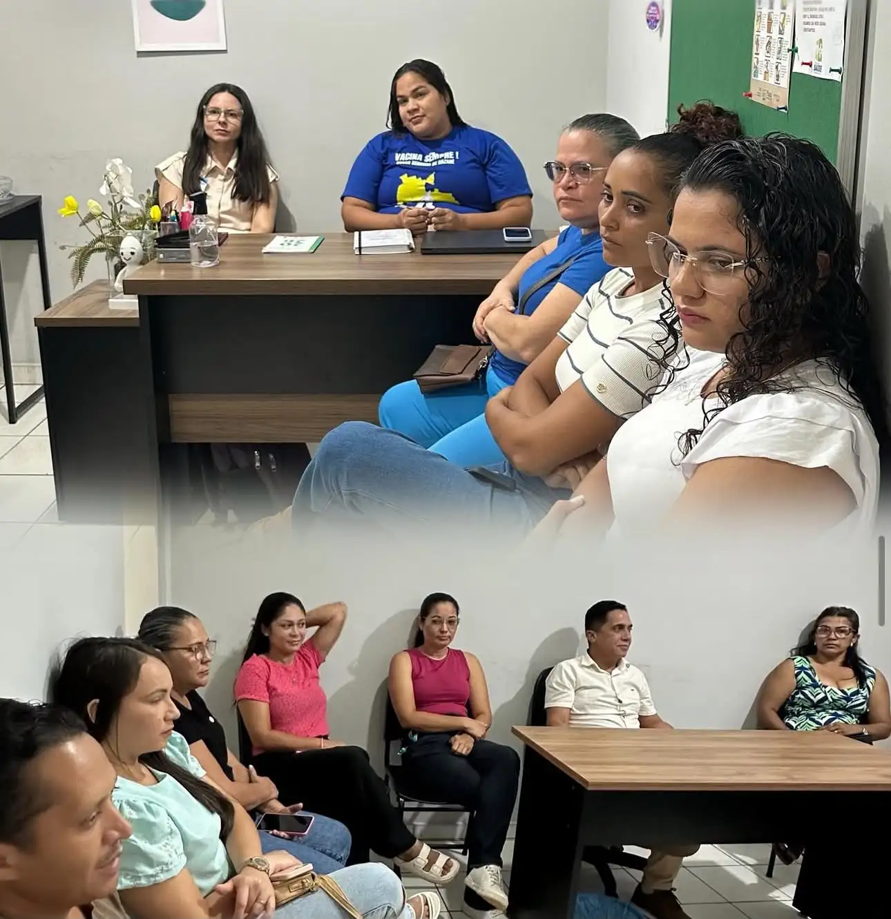 Reunião de alinhamento administrativo .