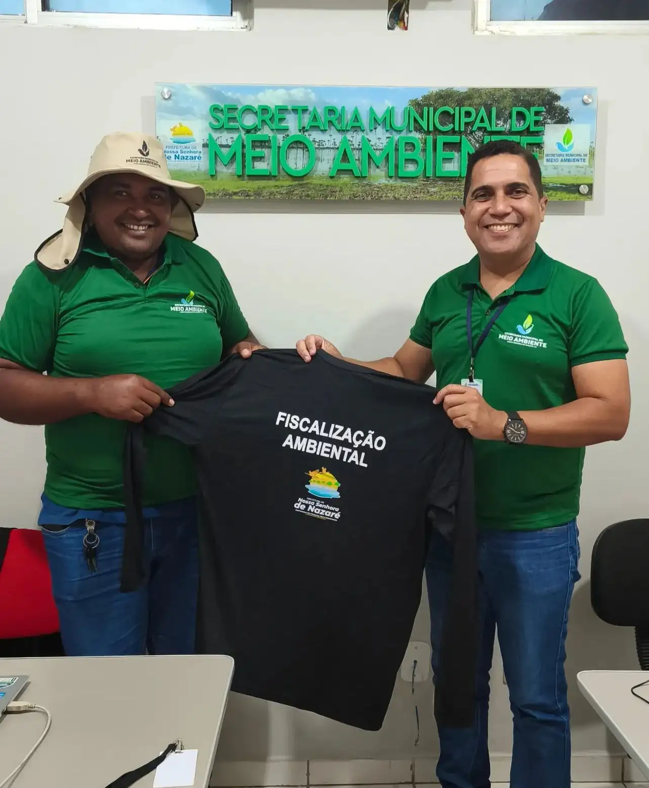 Foto 2 – Novidade na Secretaria Municipal de Meio Ambiente! 🌱