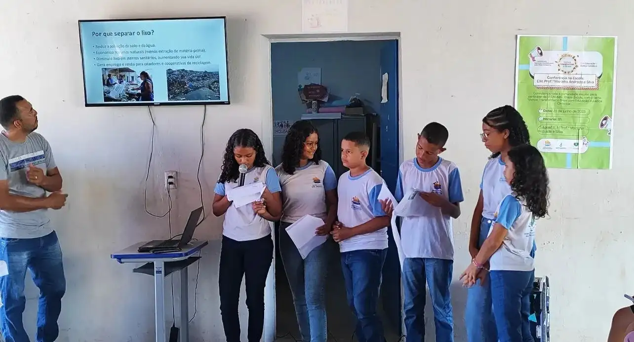 Foto 7 – I Conferência Nacional Infantojuvenil pelo Meio Ambiente