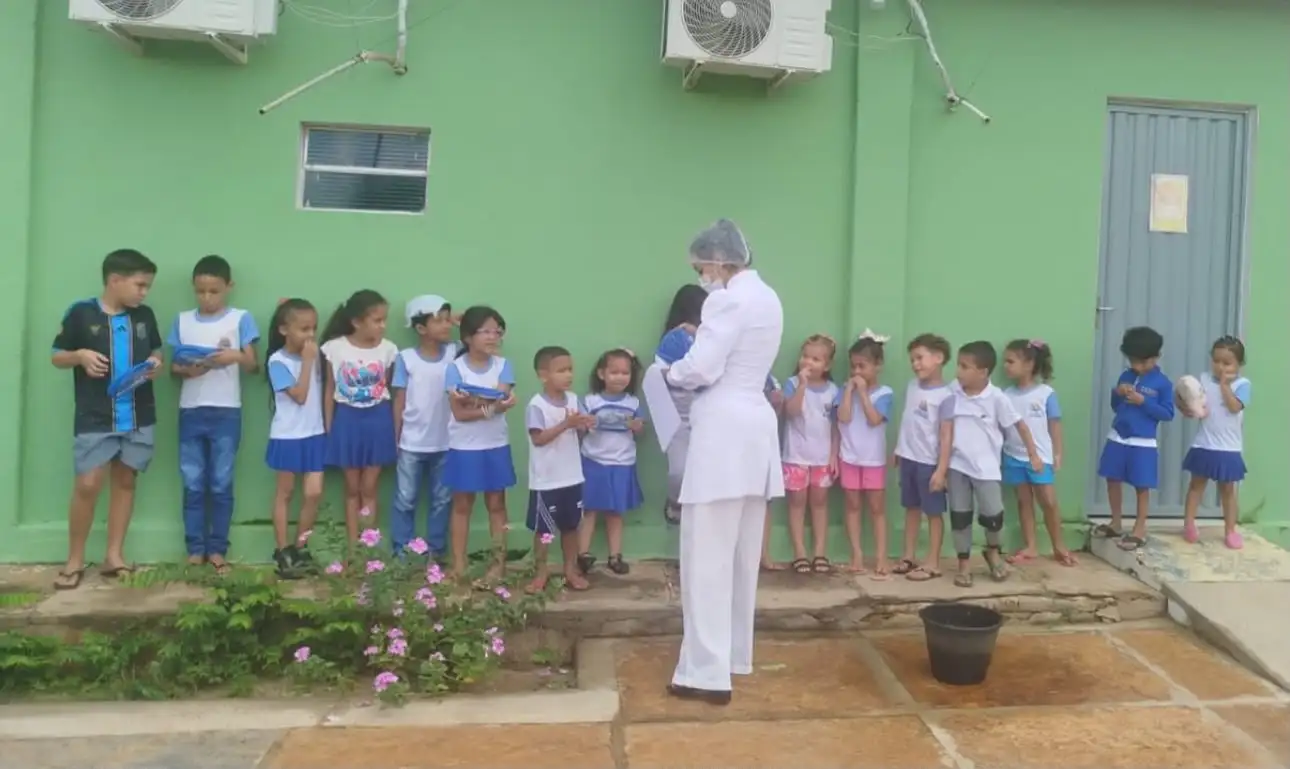 Foto 1 – Saúde Bucal nas Escolas 🦷