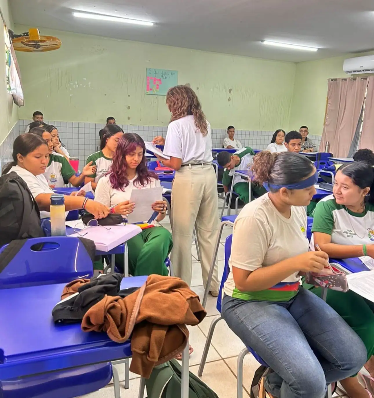 Foto 1 – Aplicação dos Marcadores de Consumo Alimentar