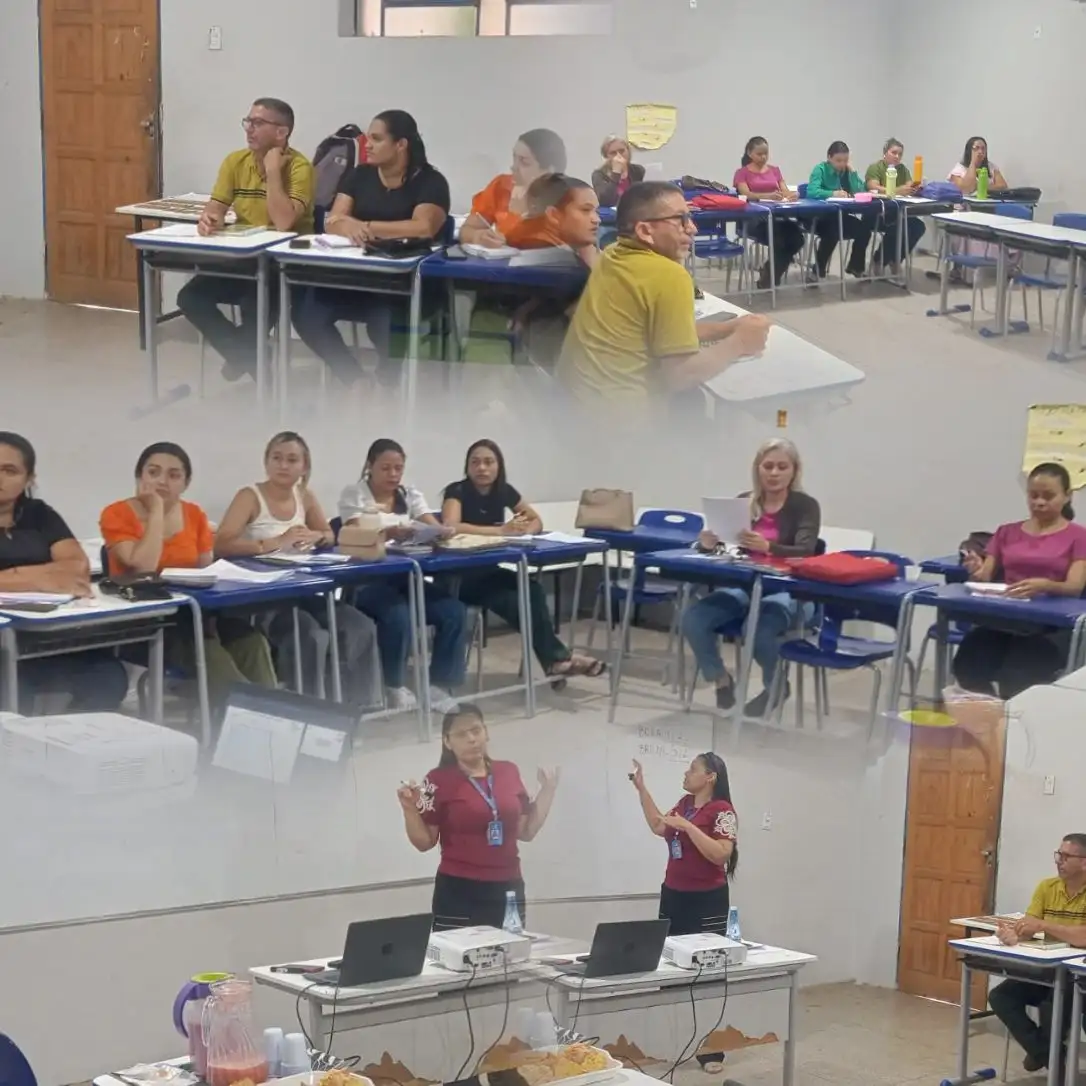 1ª formação da mesa de alfabetização .