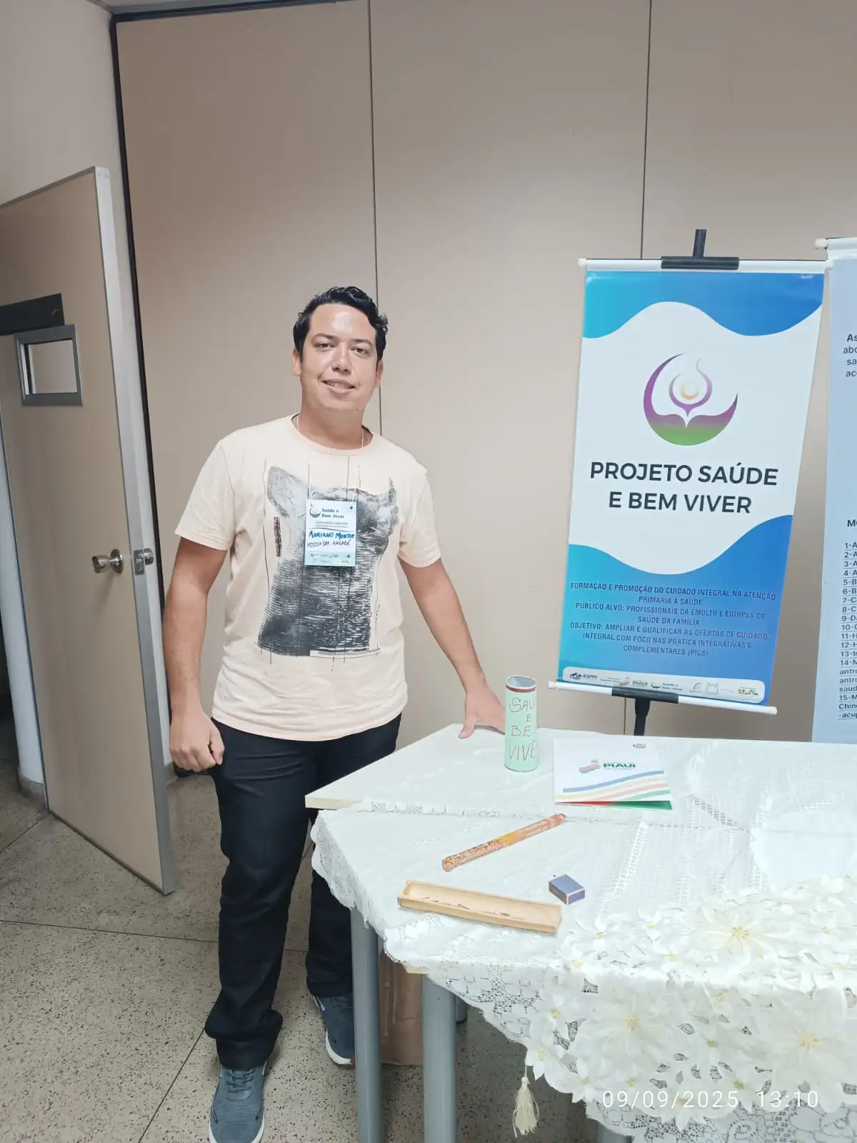 Foto 4 – Curso Saúde Bem Viver: ampliando práticas de cuidado e fortalecendo a Atenção Primária à Saúde ✨👥