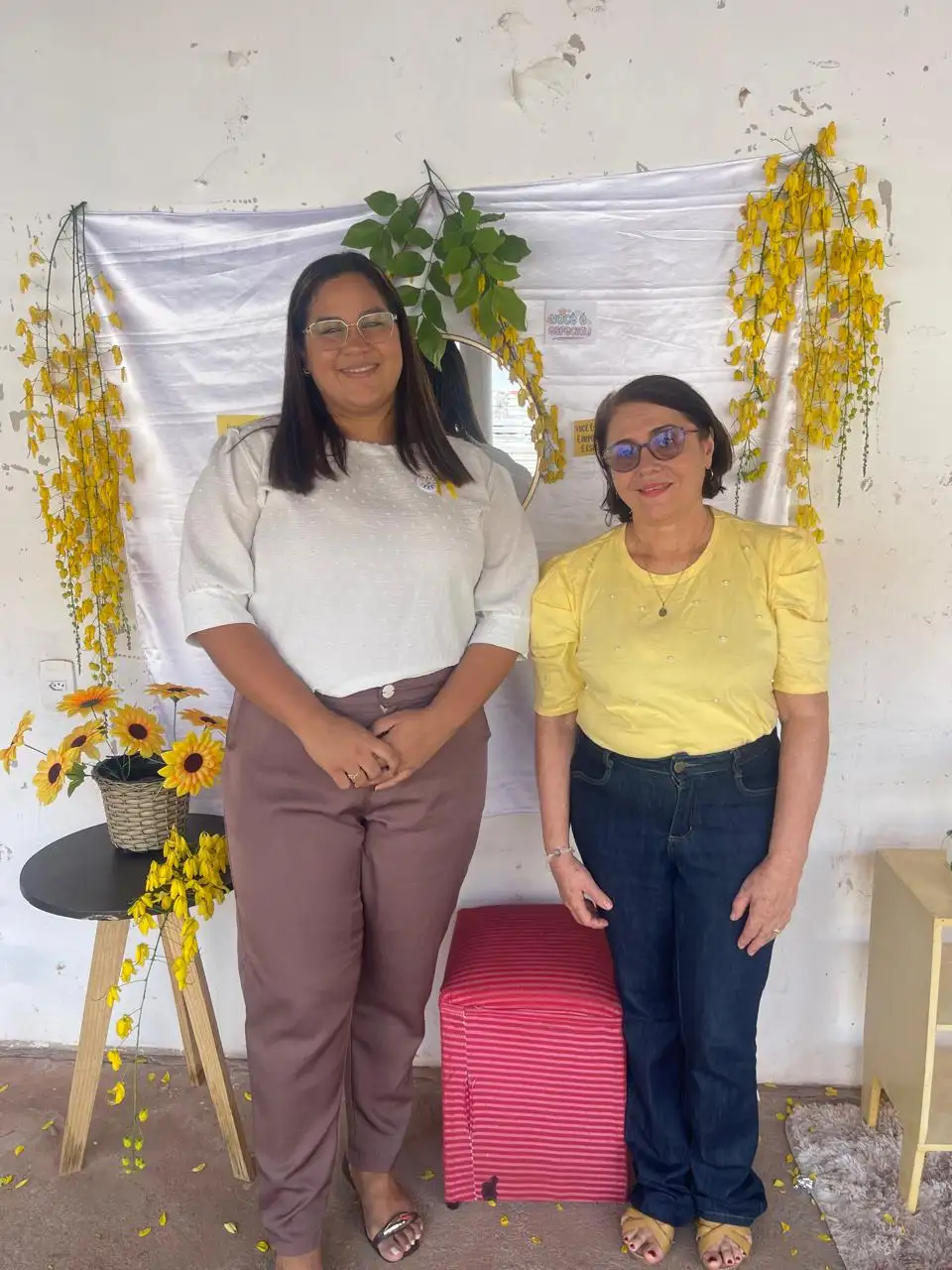 Foto 3 – Setembro Amarelo no CAPS Consorciado de Cocal de Telha, Nossa Senhora de Nazaré e Boa Hora