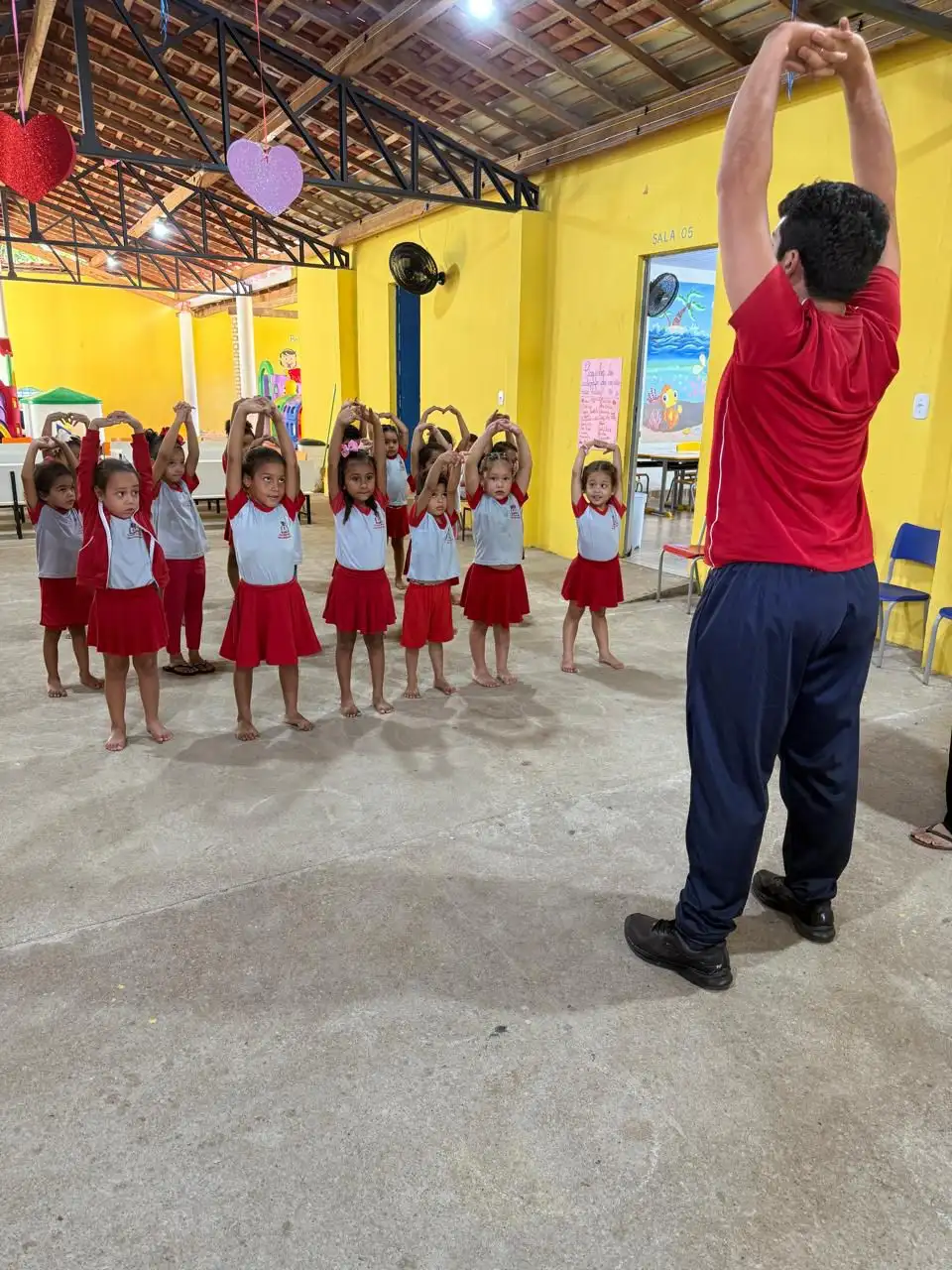 Dia de Ação do PSE na Creche Tia Eulina 🏫💙