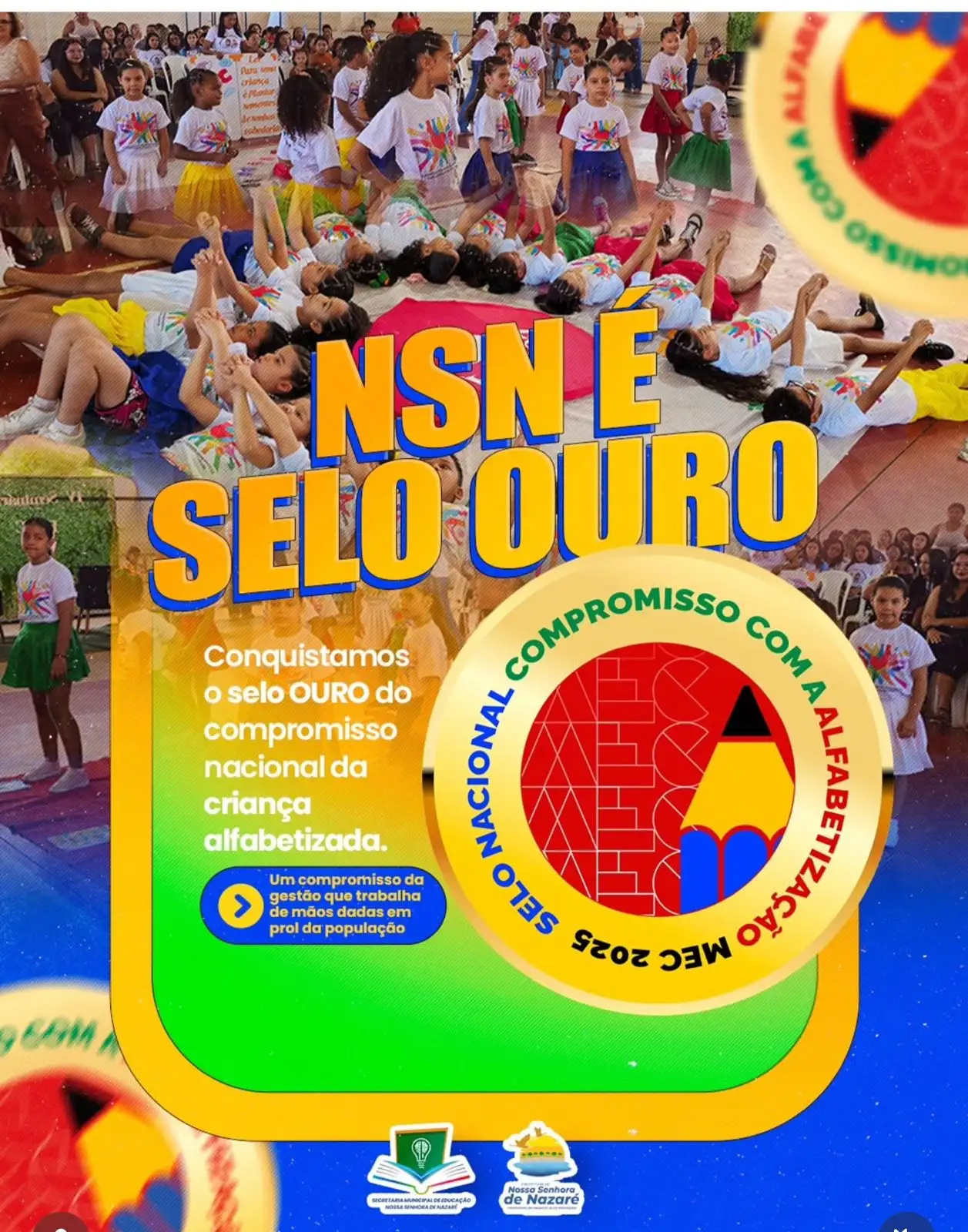 Selo Ouro! 🥇