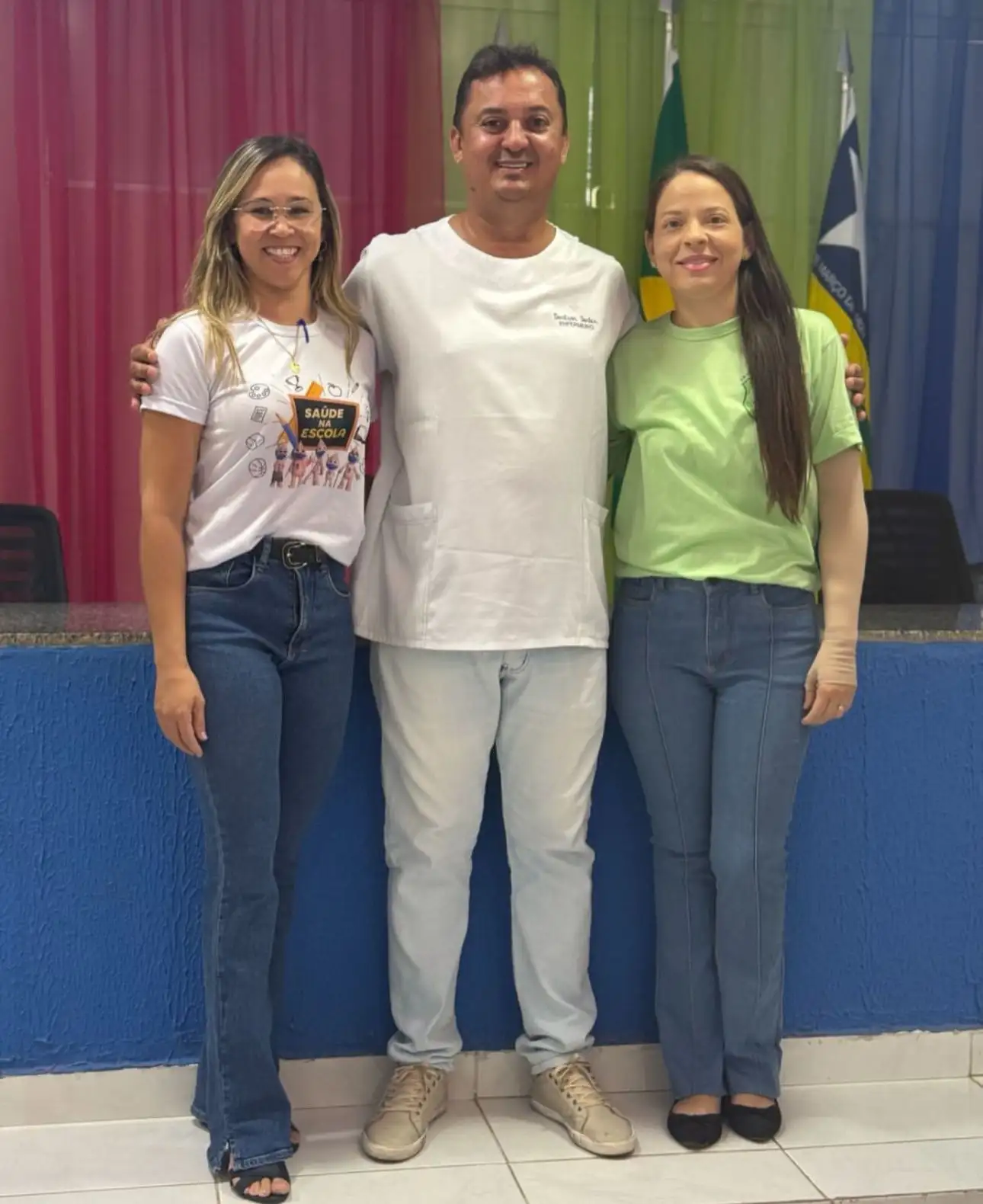 Atividade Educativa na Unidade Escolar Mariinha Andrade .