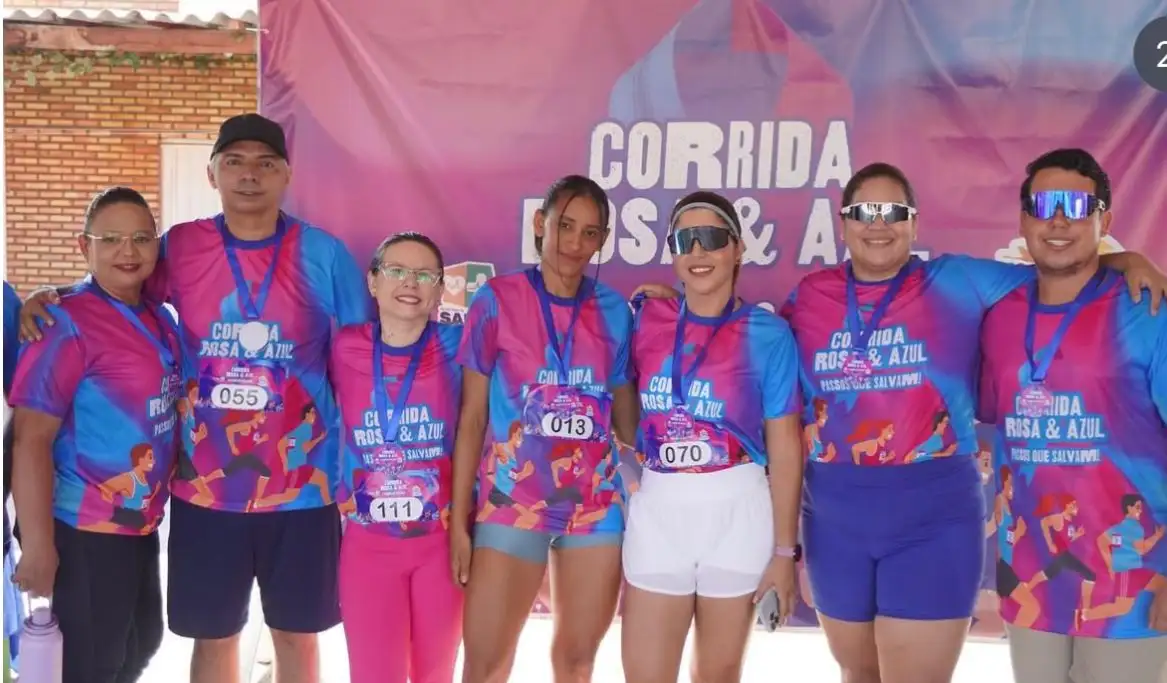 Foto 1 – Corrida Rosa e Azul — Passos que Salvam!