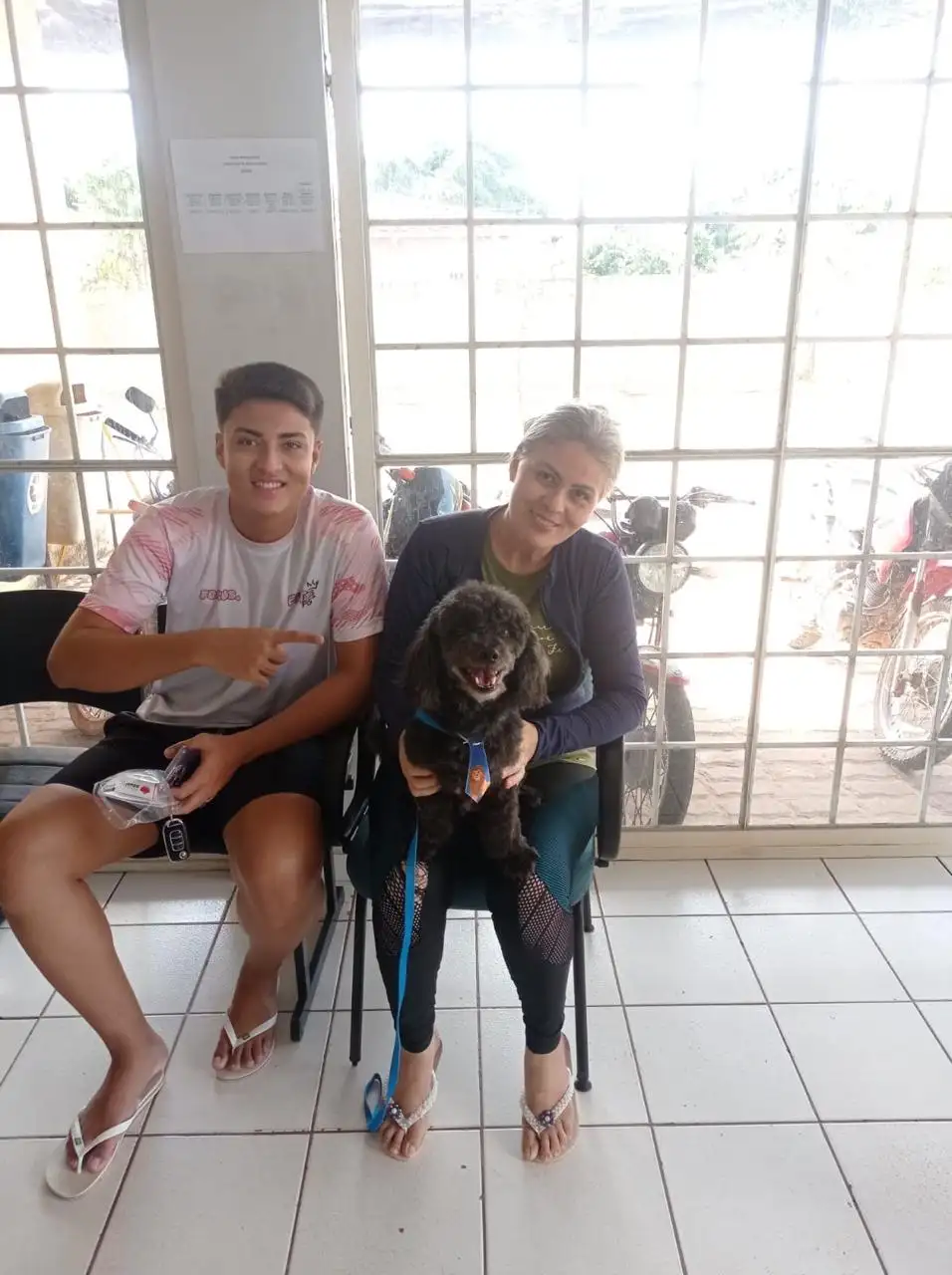 Foto 1 – 🐾💚 Hoje foi dia de cuidar dos nossos pets!