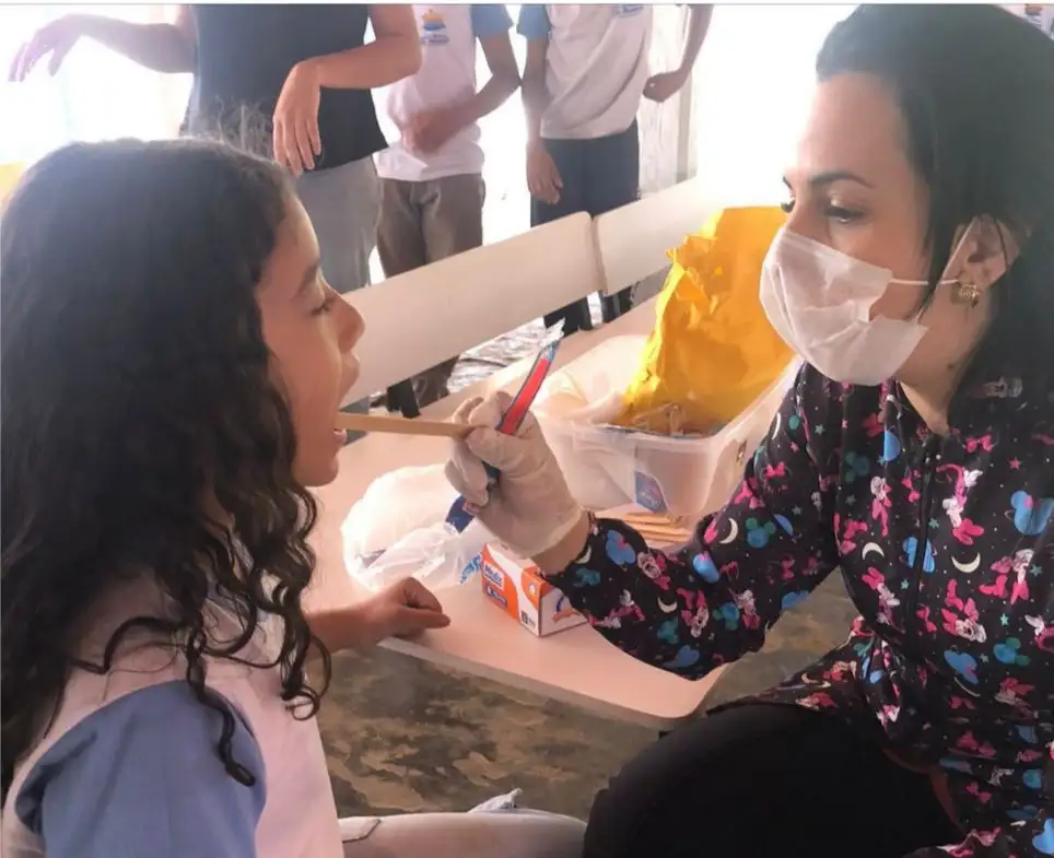 Foto 1 – Programa Saúde na Escola – Cuidando do sorriso das nossas crianças!
