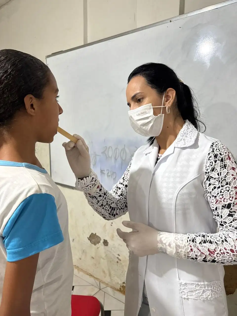 Foto 3 – 🪥 Saúde Bucal na Escola Dácio Bona: promovendo hábitos saudáveis e sorrisos mais felizes