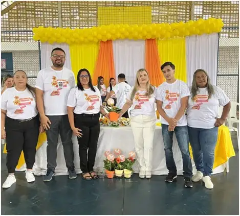 Foto 1 – Ação em alusão ao 18 de Maio