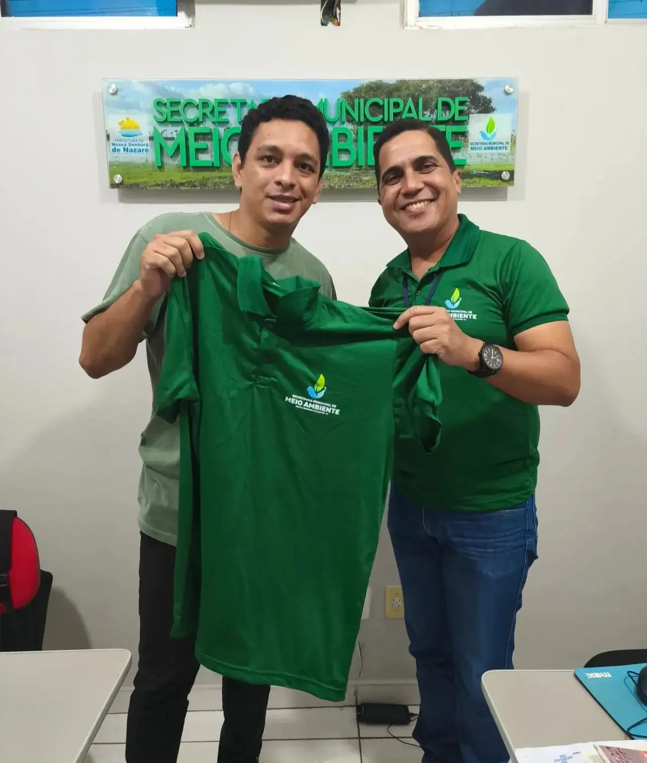 Foto 3 – Novidade na Secretaria Municipal de Meio Ambiente! 🌱