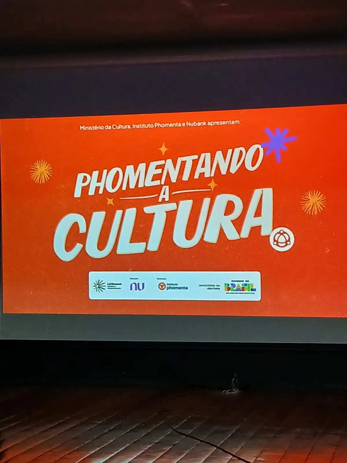 Foto 2 – Evento Phomentando a Cultura