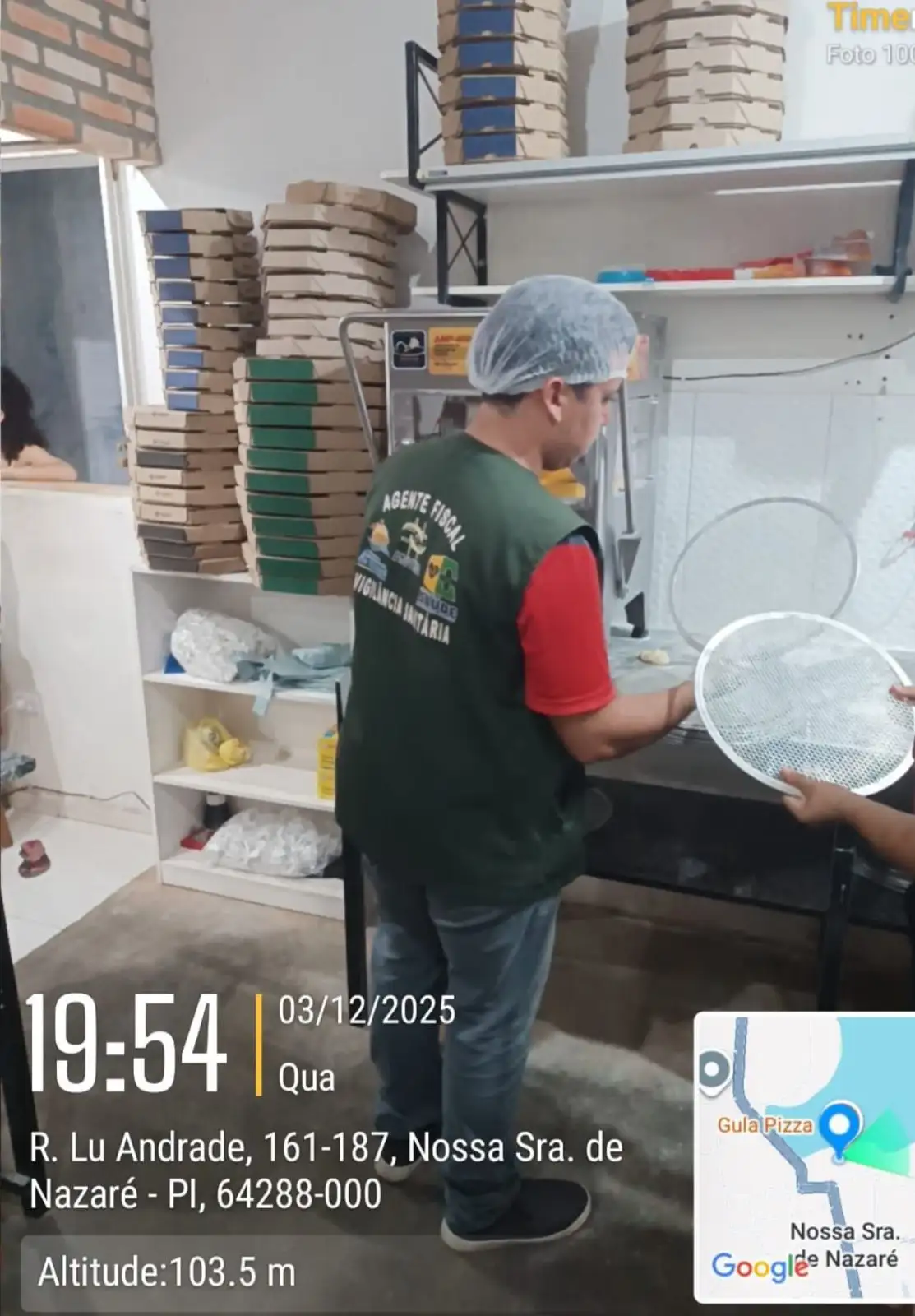Vigilância Sanitária em ação na orla do Açude!