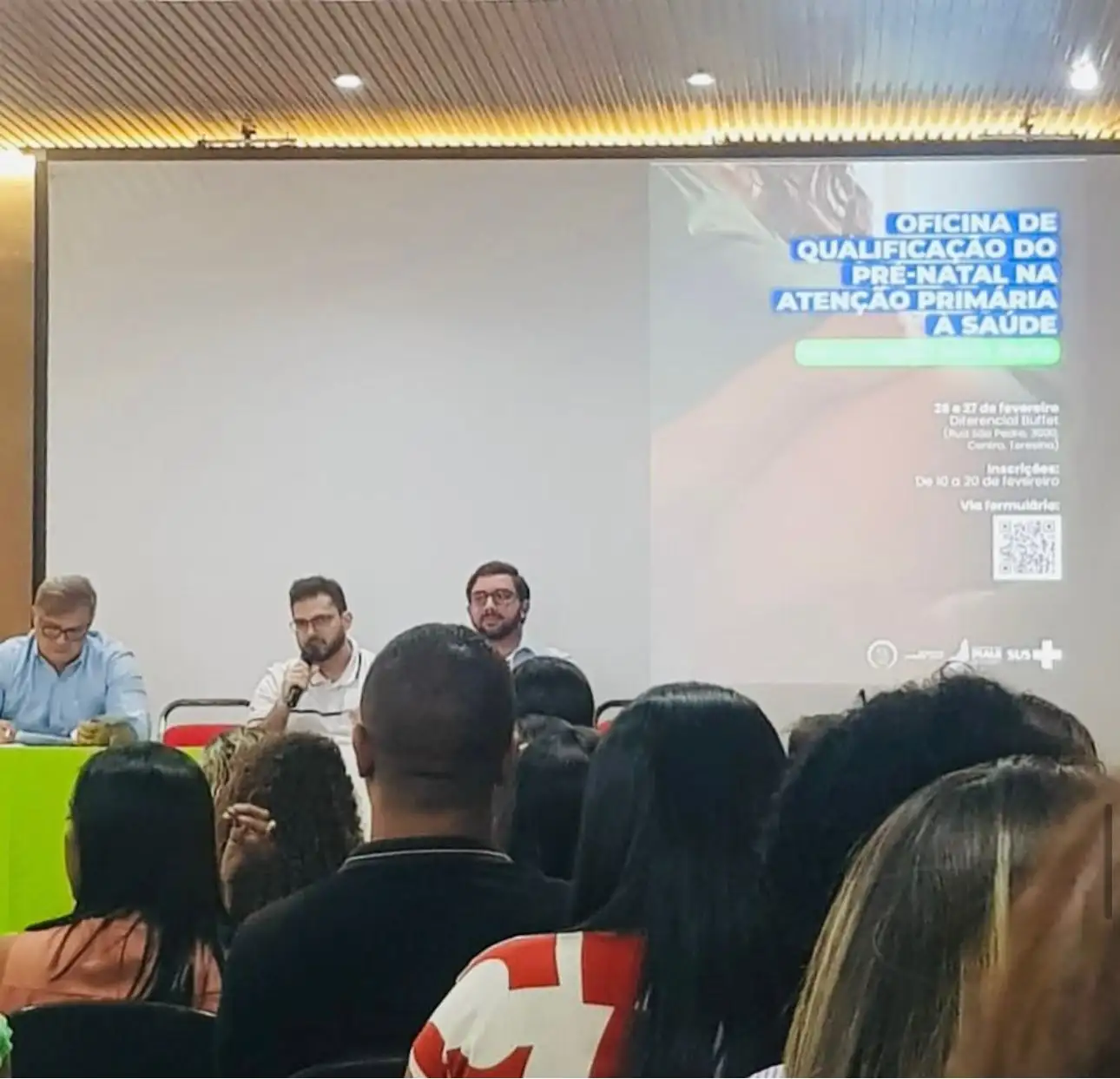 Participação do Dr. José Hugo em Oficina de Qualificação do Pré-Natal