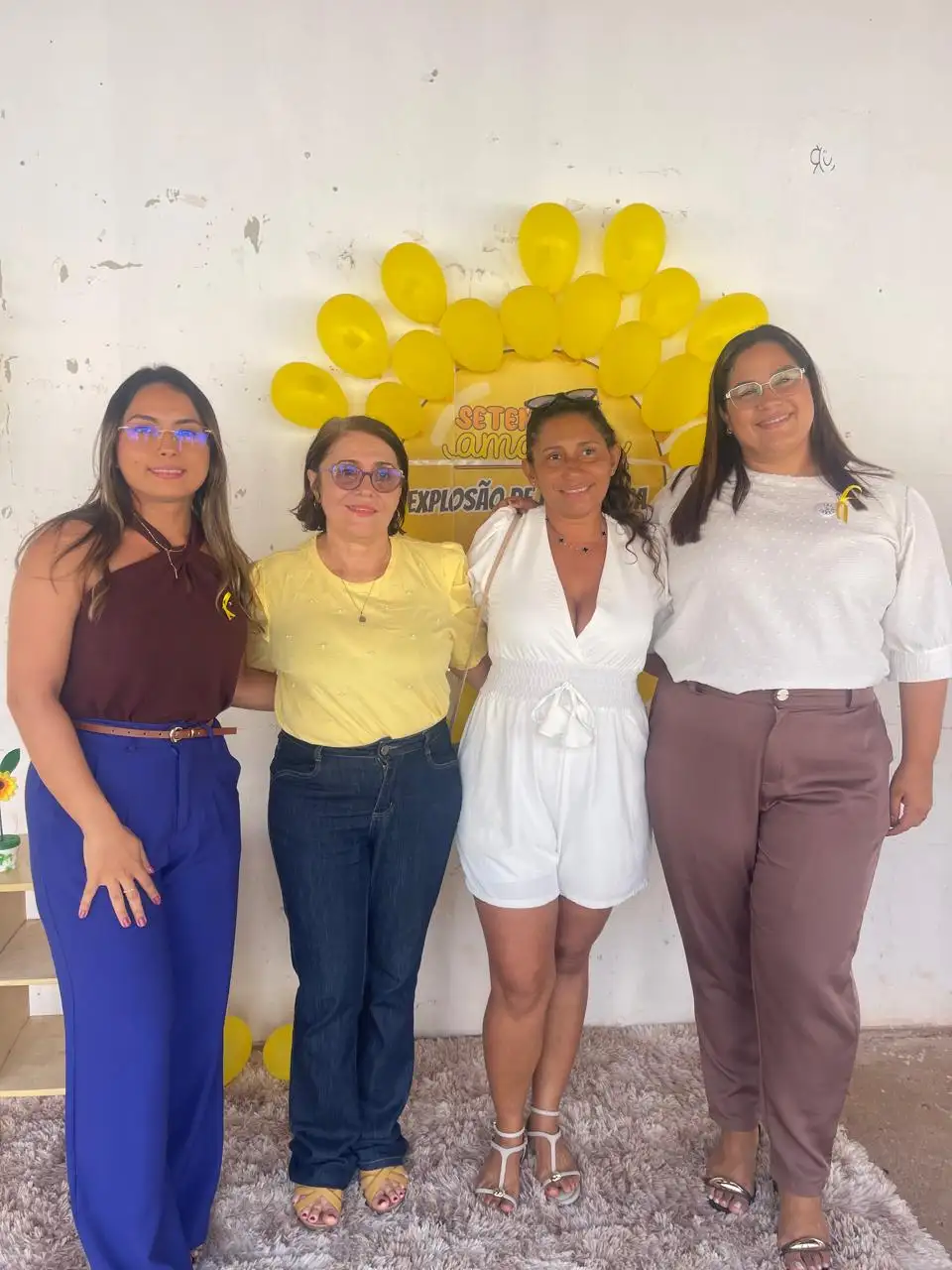 Foto 6 – Setembro Amarelo no CAPS Consorciado de Cocal de Telha, Nossa Senhora de Nazaré e Boa Hora