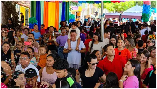 Festa do Dia das Crianças e Missa dos Idosos marcam ações da Assistência Social