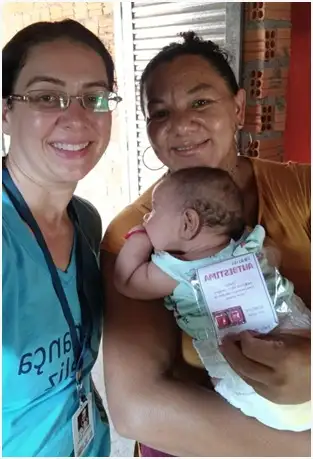 Programa Criança Feliz realiza visitas domiciliares