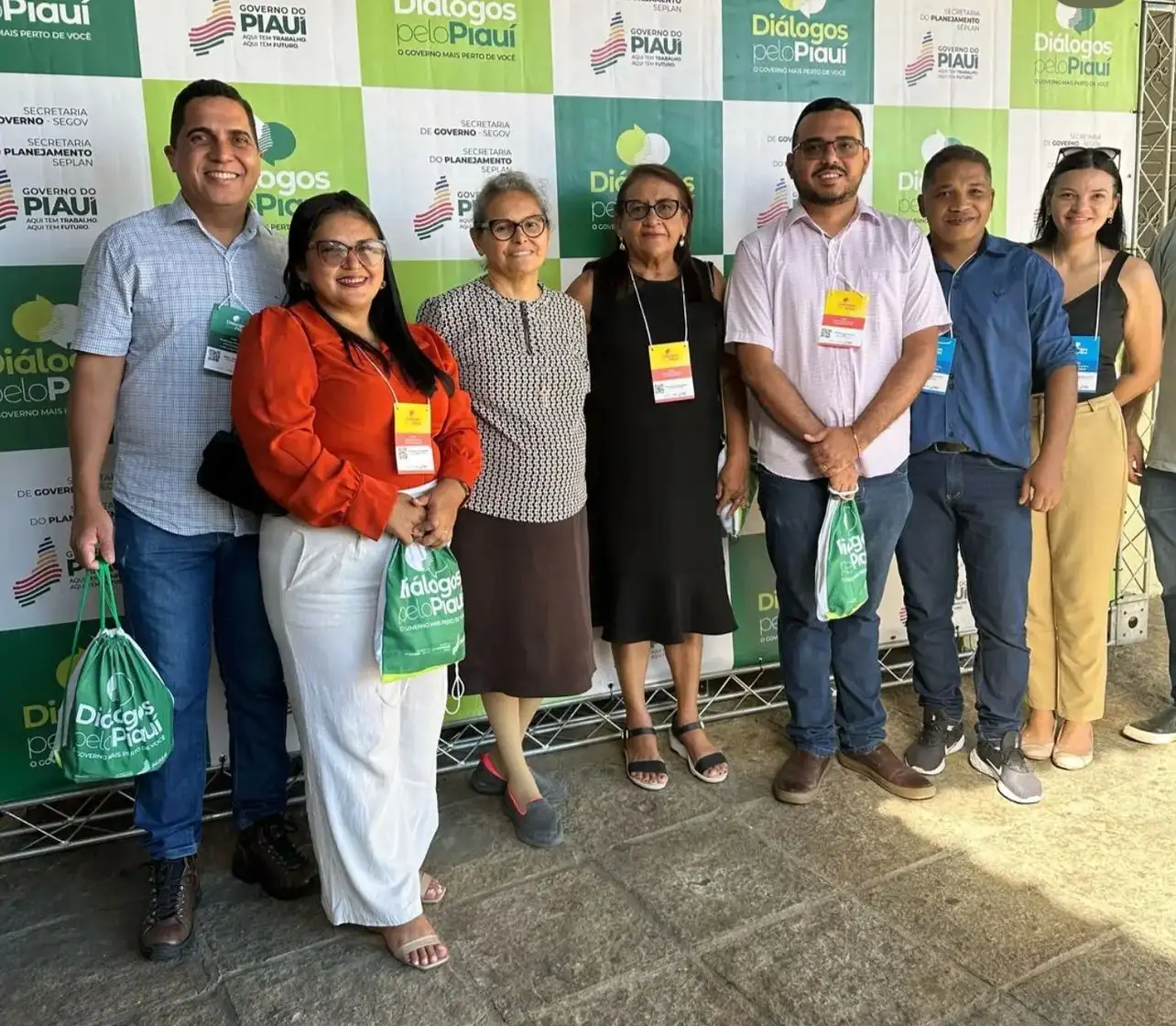 Foto 1 – Secretário Israel Gomes participa do evento Diálogos pelo Piauí em Campo Maior