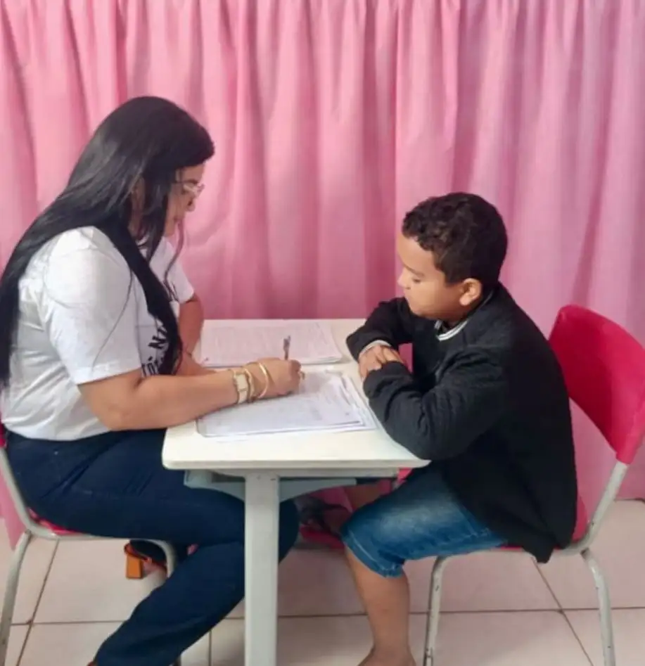 Foto 1 – PSE em Ação na Escola José de Assis Fortes