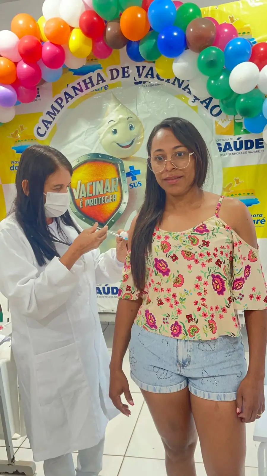 Foto 2 – Dia D de Vacinação contra a Influenza e HPV🦠