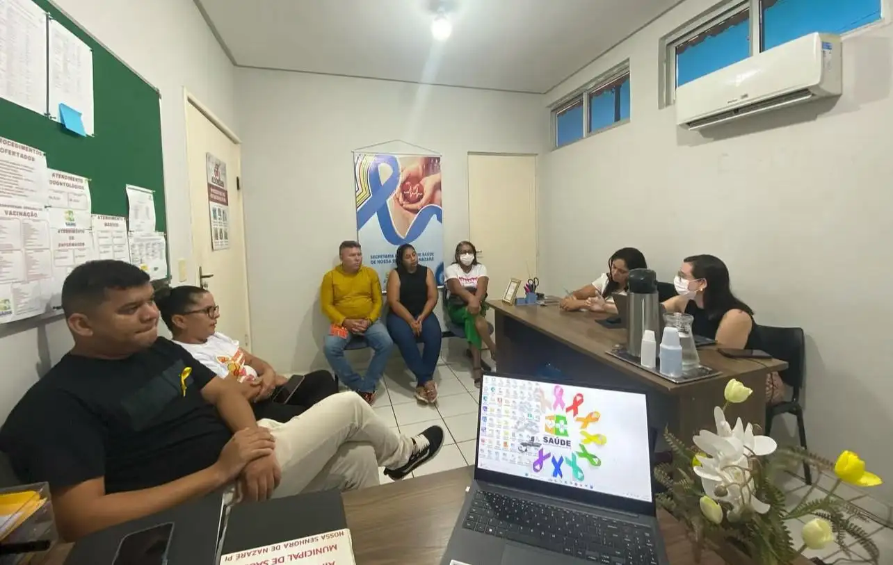 Foto 1 – Reunião do Conselho Municipal de Saúde