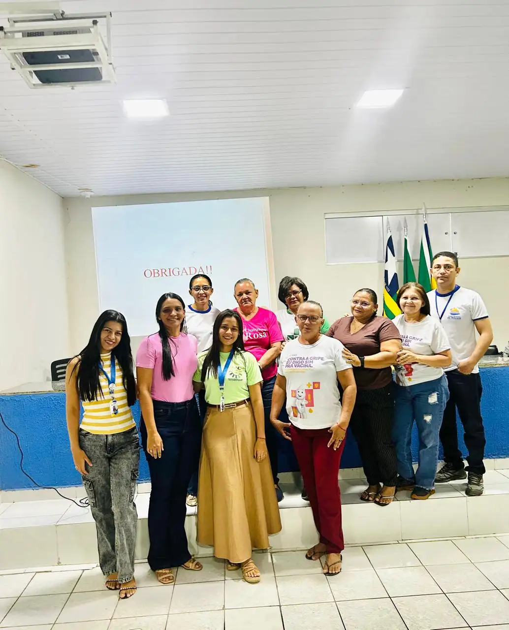 Reunião com os Agentes Comunitários de Saúde
