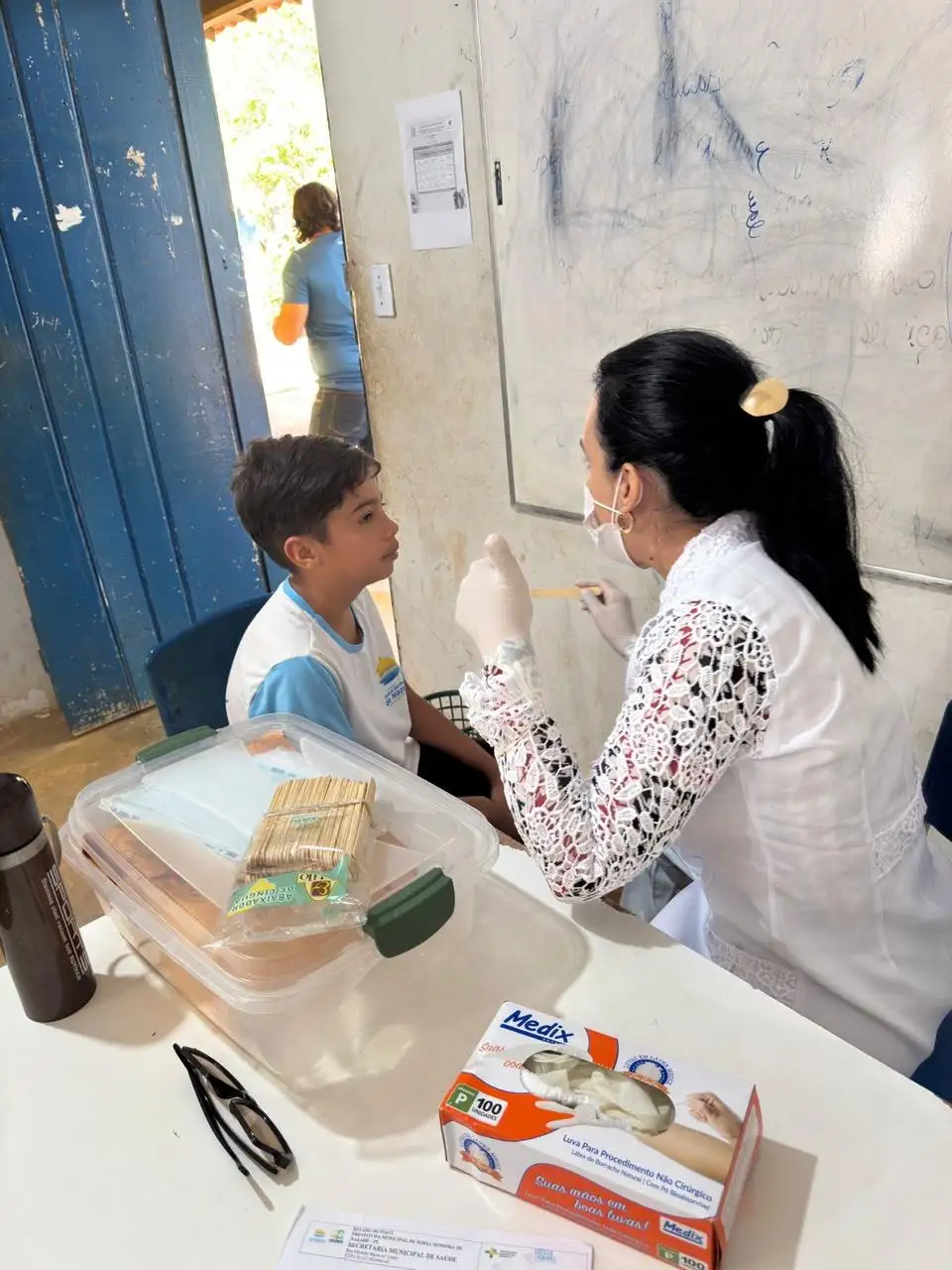 Foto 2 – 🪥 Saúde Bucal na Escola Dácio Bona: promovendo hábitos saudáveis e sorrisos mais felizes
